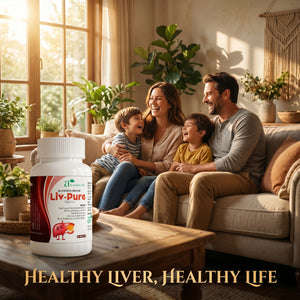 Ayurveda Health Liv-Pure Tablets | Ayurvedic Herbal Wellness Supplement with Giloy, Kalmegh & Bhringraj | 60 Tablets